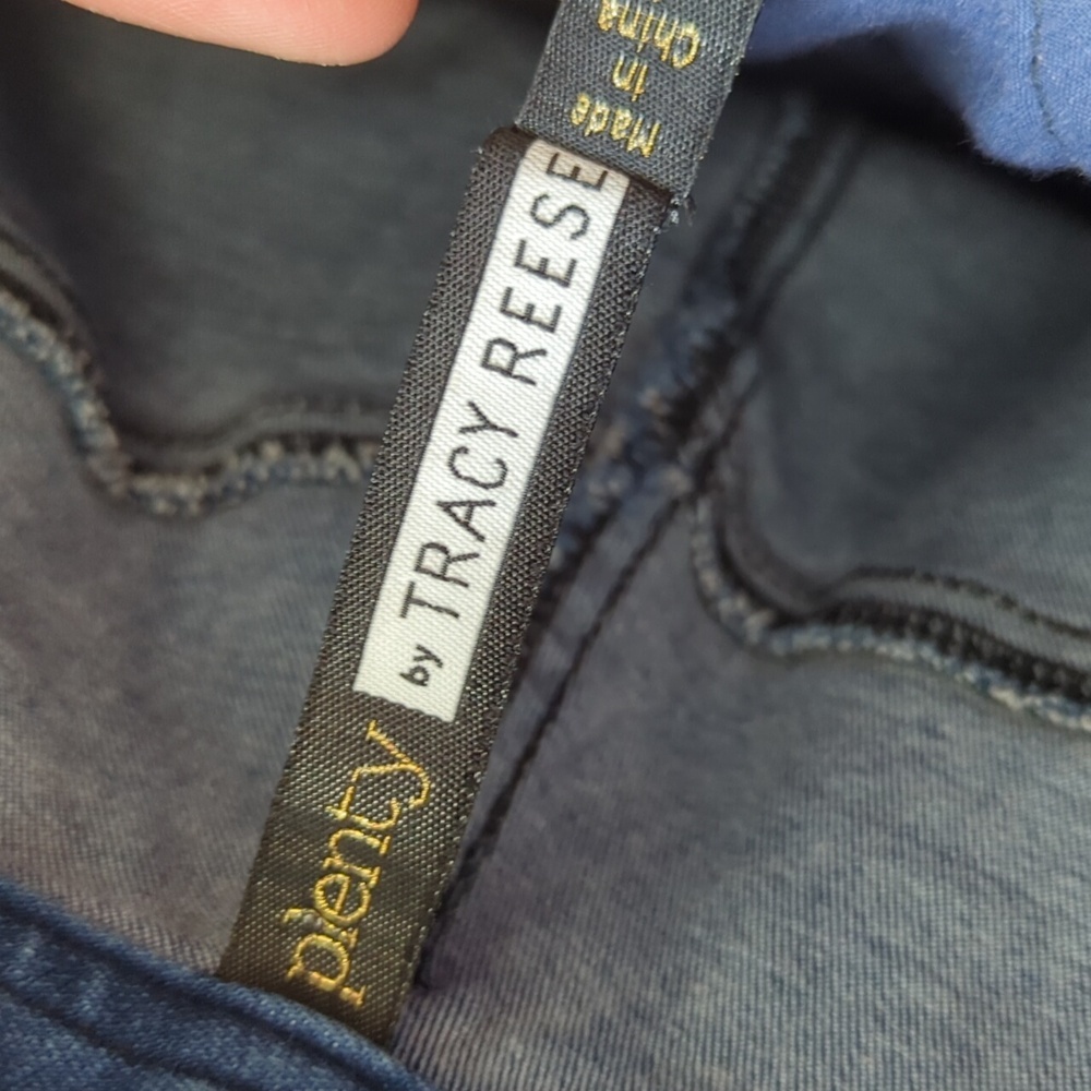 Anthropologie Tonal Denim‎ Skirt | Plenty by Tracy Reese - Picture 6 of 9